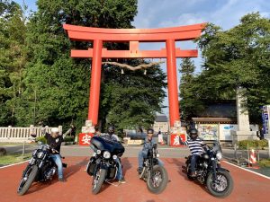 栃木県バイク神社 まつや食堂
